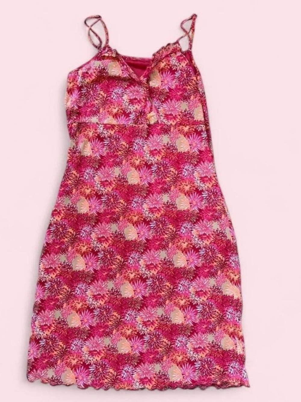 Mexx Red Floral Slip Dress - Picture 2 of 7